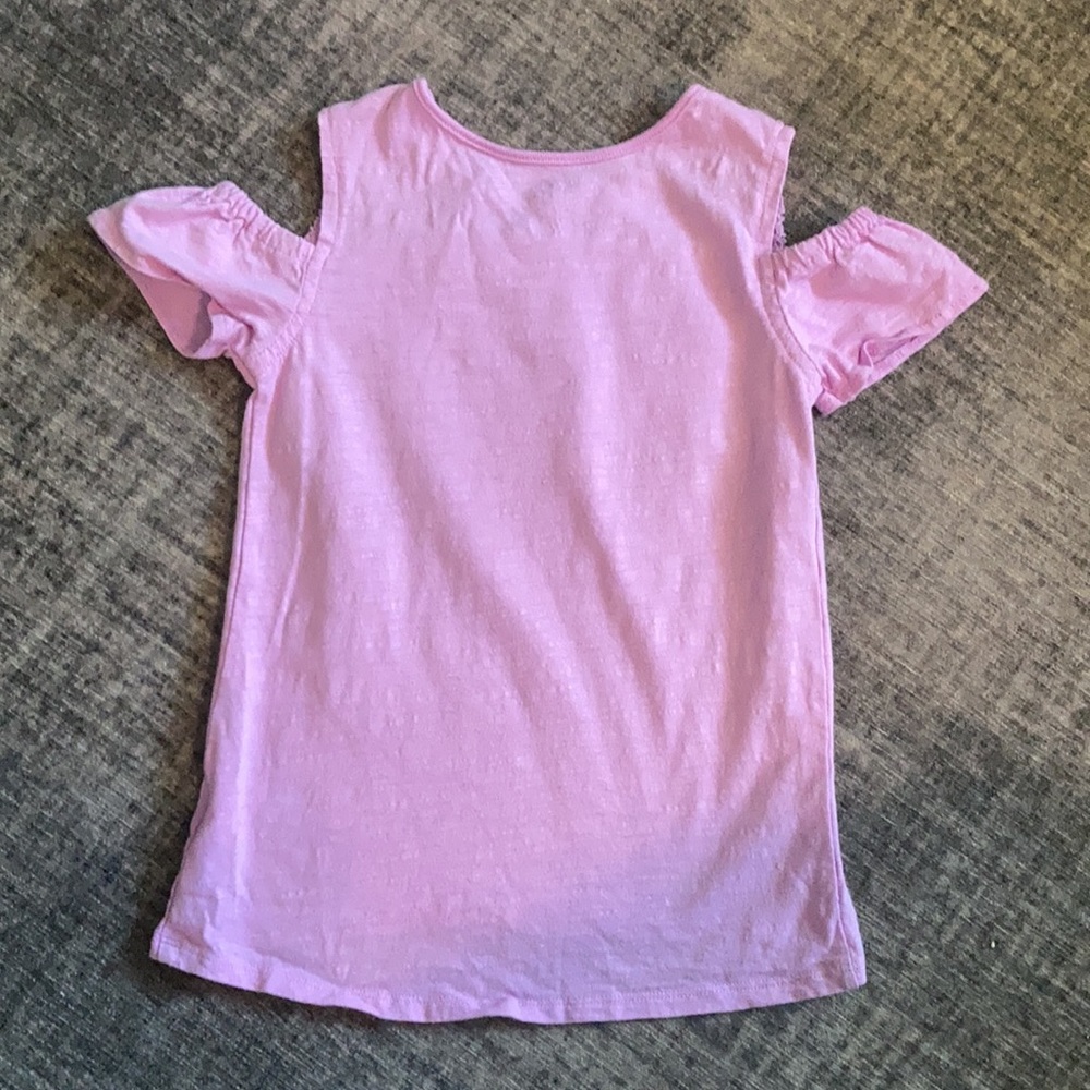 🌖 Carters 6/6x purple cold shoulder shirt - Picture 5 of 5